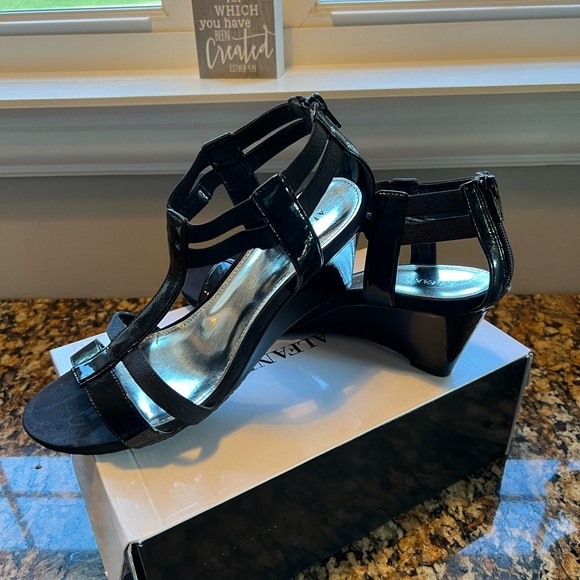 Alfani Patent Wedge Heels - Picture 10 of 11